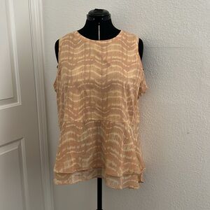 New without tags Vera Wang dressy tank top 1X